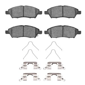 Nissan Versa Ceramic Brake Pads - Front - R1 Concepts - R1 Ceramic Pads & Hardware Kit - `11-`25 Nissan Versa Ceramic Brake Pads - Front - R1 Concepts - R1 Ceramic Pads & Hardware Kit - `11-`25